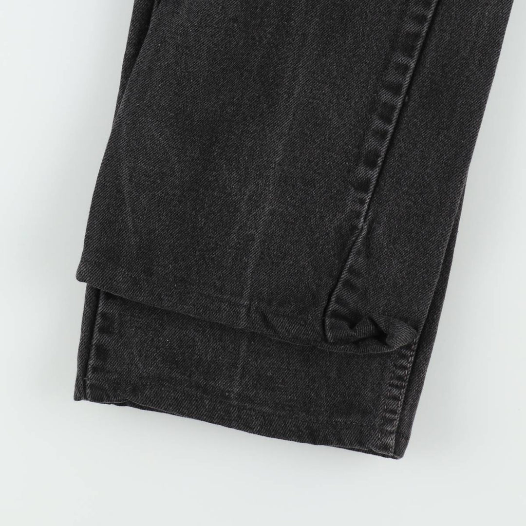 90'S Levi's 505 Black Denim Tapered Jeans, Men's Size W30 (approx.), Vintage cotton black type Vintage Second Hand