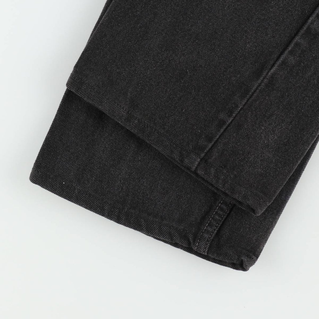 90'S Levi's 505 Black Denim Tapered Jeans, Men's Size W31 (approx.), Vintage cotton black type Vintage Second Hand