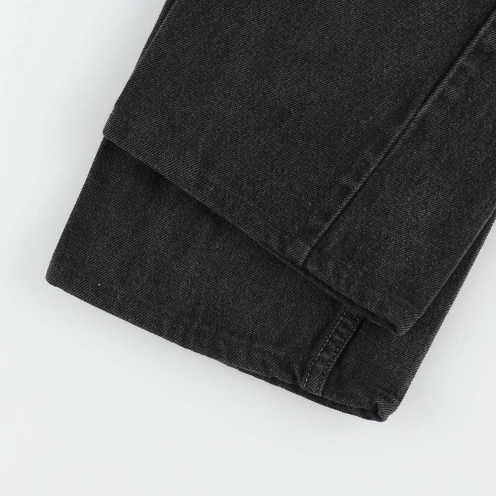 90'S Levi's 505 Black Denim Tapered Jeans, Men's Size W31 (approx.), Vintage cotton black type Vintage Second Hand