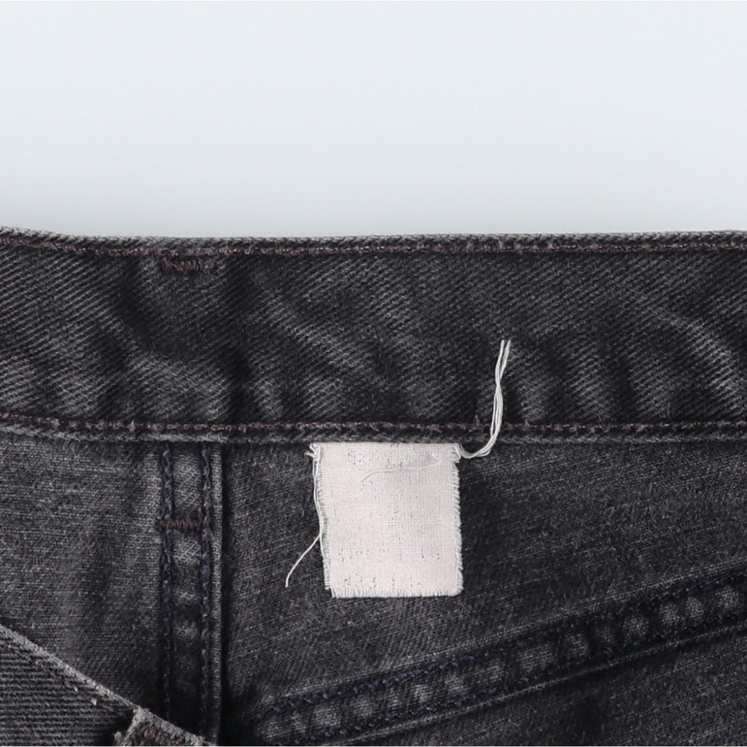 90s-00'S Levi's 505 Black Denim Tapered Jeans, Men's W32 (approx.) unclear Charcoal Vintage Second Hand