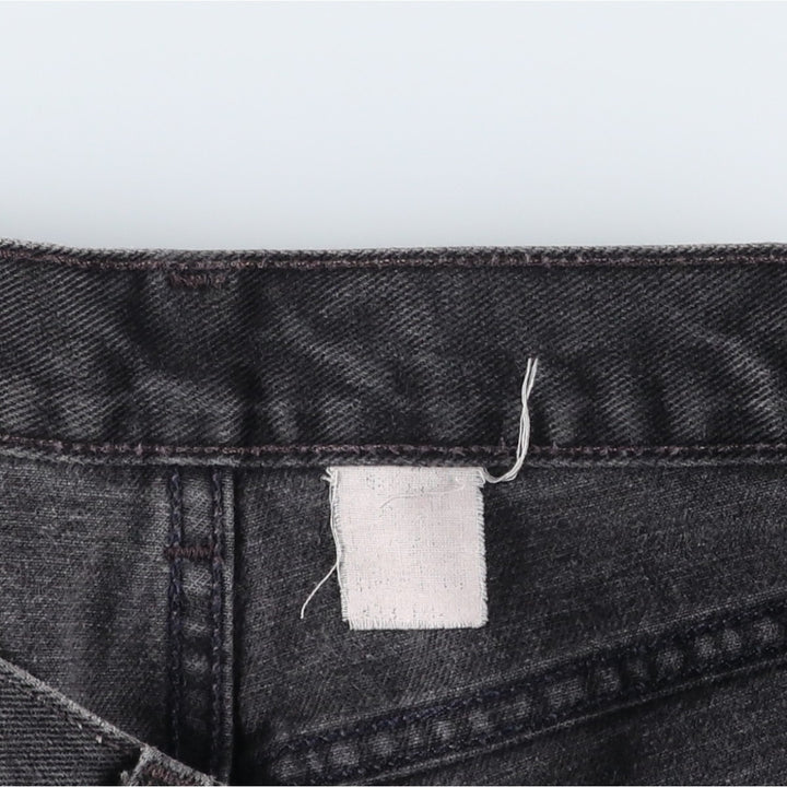 90s-00'S Levi's 505 Black Denim Tapered Jeans, Men's W32 (approx.) unclear Charcoal Vintage Second Hand
