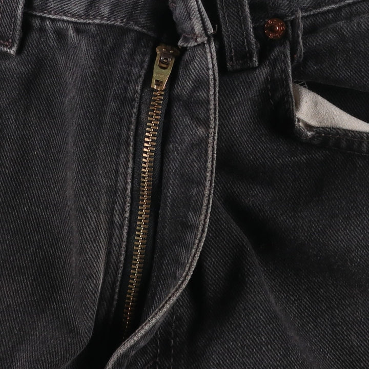 90s-00'S Levi's 505 Black Denim Tapered Jeans, Men's W32 (approx.) unclear Charcoal Vintage Second Hand