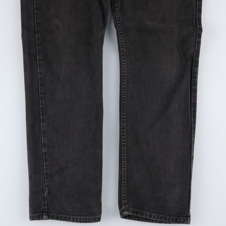 90s-00'S Levi's 505 Black Denim Tapered Jeans, Men's W32 (approx.) unclear Charcoal Vintage Second Hand