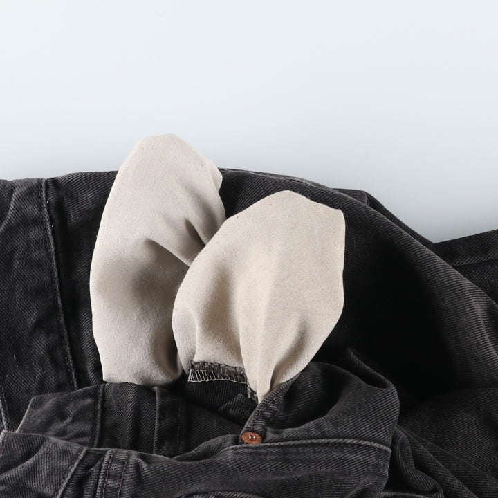 90s-00'S Levi's 505 Black Denim Tapered Jeans, Men's W32 (approx.) unclear Charcoal Vintage Second Hand