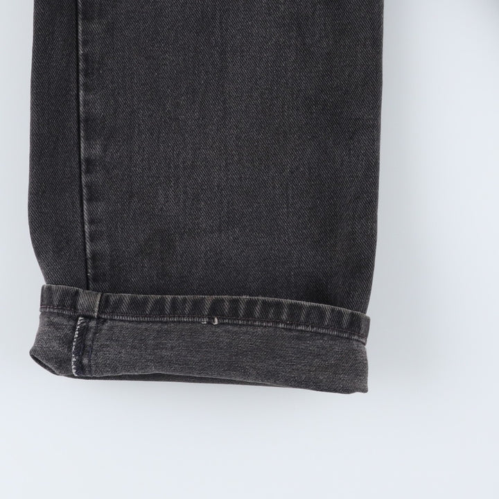 90s-00'S Levi's 505 Black Denim Tapered Jeans, Men's W32 (approx.) unclear Charcoal Vintage Second Hand
