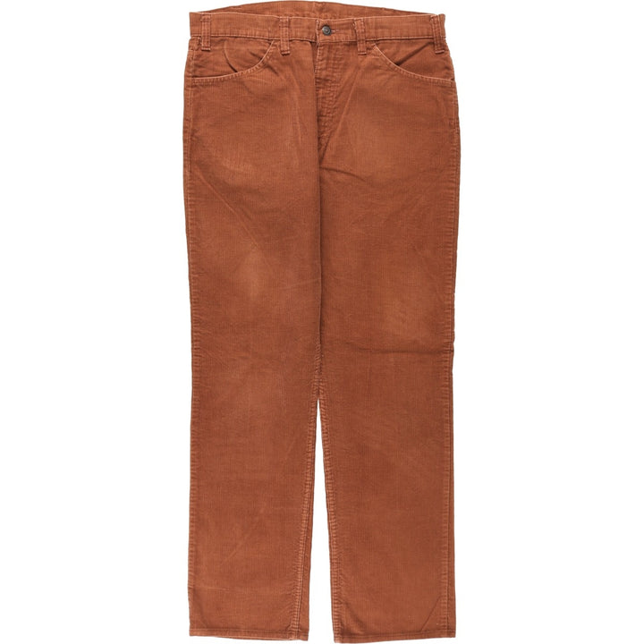 ~1990'S Levi's 519-1587 Corduroy Pants, Men's W35 (approx.), Vintage unclear red type reddish brown Vintage Second Hand
