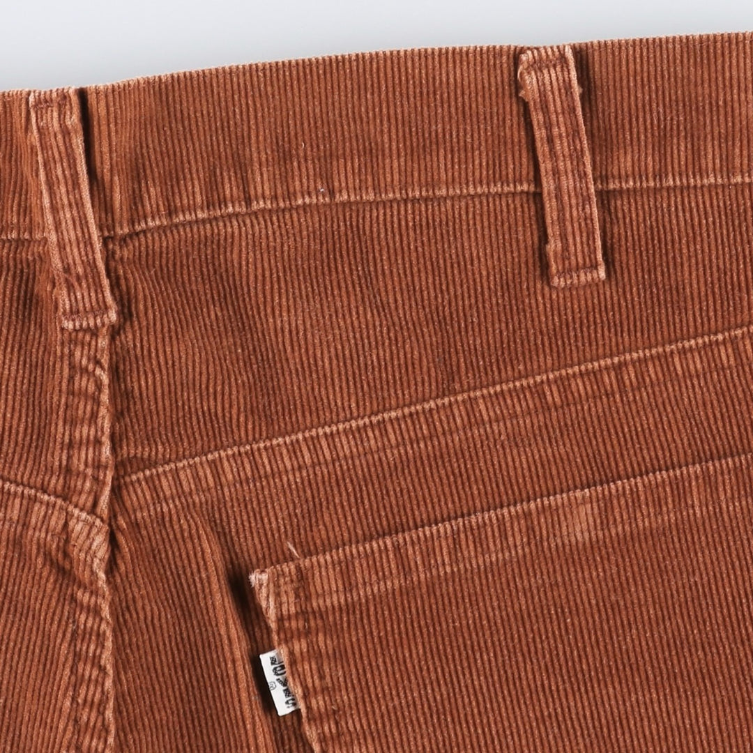 ~1990'S Levi's 519-1587 Corduroy Pants, Men's W35 (approx.), Vintage unclear red type reddish brown Vintage Second Hand