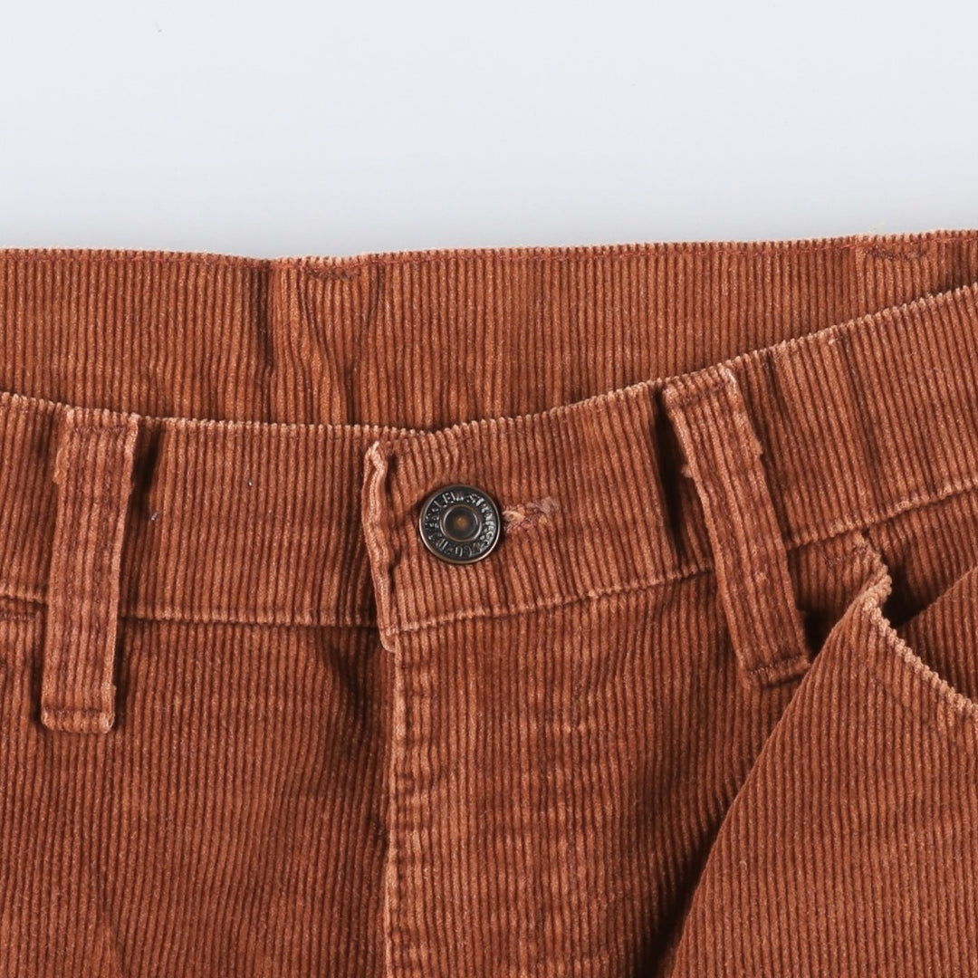 ~1990'S Levi's 519-1587 Corduroy Pants, Men's W35 (approx.), Vintage unclear red type reddish brown Vintage Second Hand