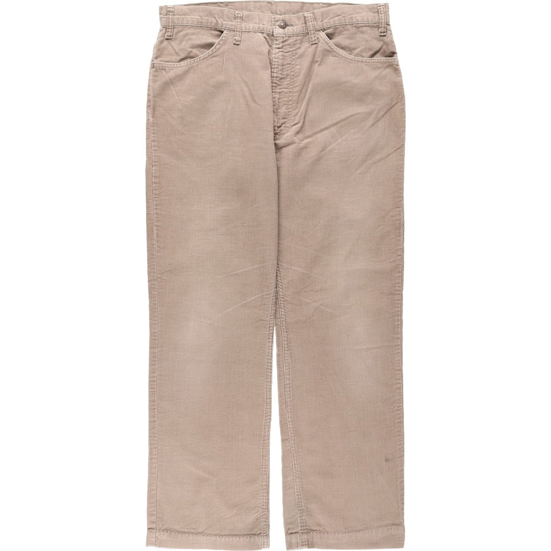 ~1990'S Levi's 646-1523 Corduroy Pants, Men's W35 (approx.), Vintage unclear Beige type Vintage Second Hand