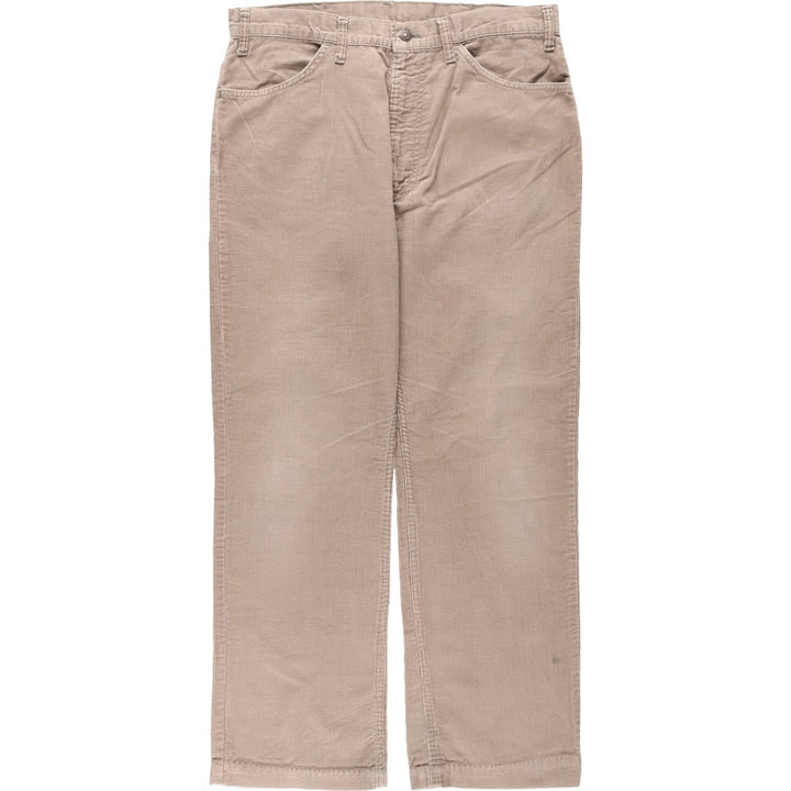 ~1990'S Levi's 646-1523 Corduroy Pants, Men's W35 (approx.), Vintage unclear Beige type Vintage Second Hand