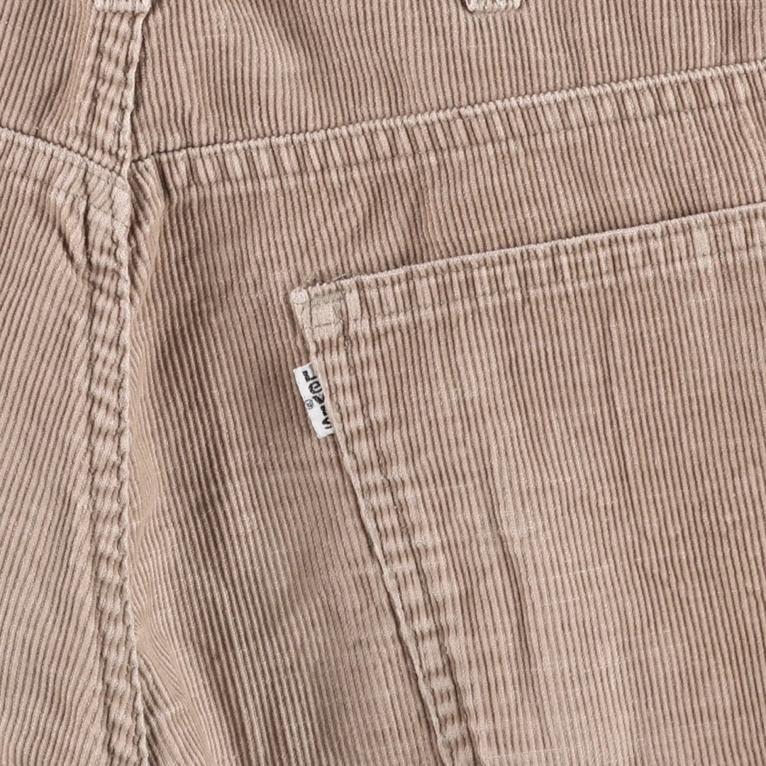~1990'S Levi's 646-1523 Corduroy Pants, Men's W35 (approx.), Vintage unclear Beige type Vintage Second Hand