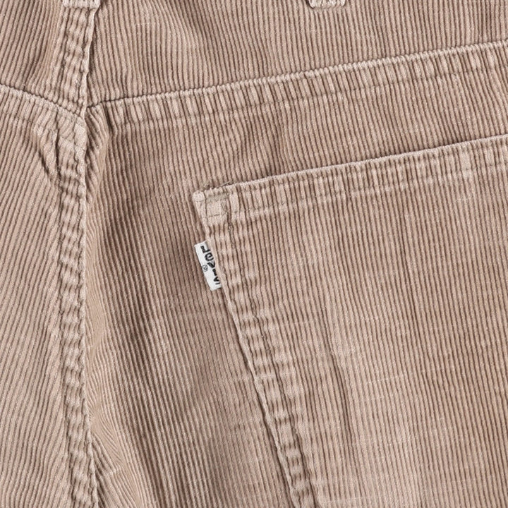 ~1990'S Levi's 646-1523 Corduroy Pants, Men's W35 (approx.), Vintage unclear Beige type Vintage Second Hand