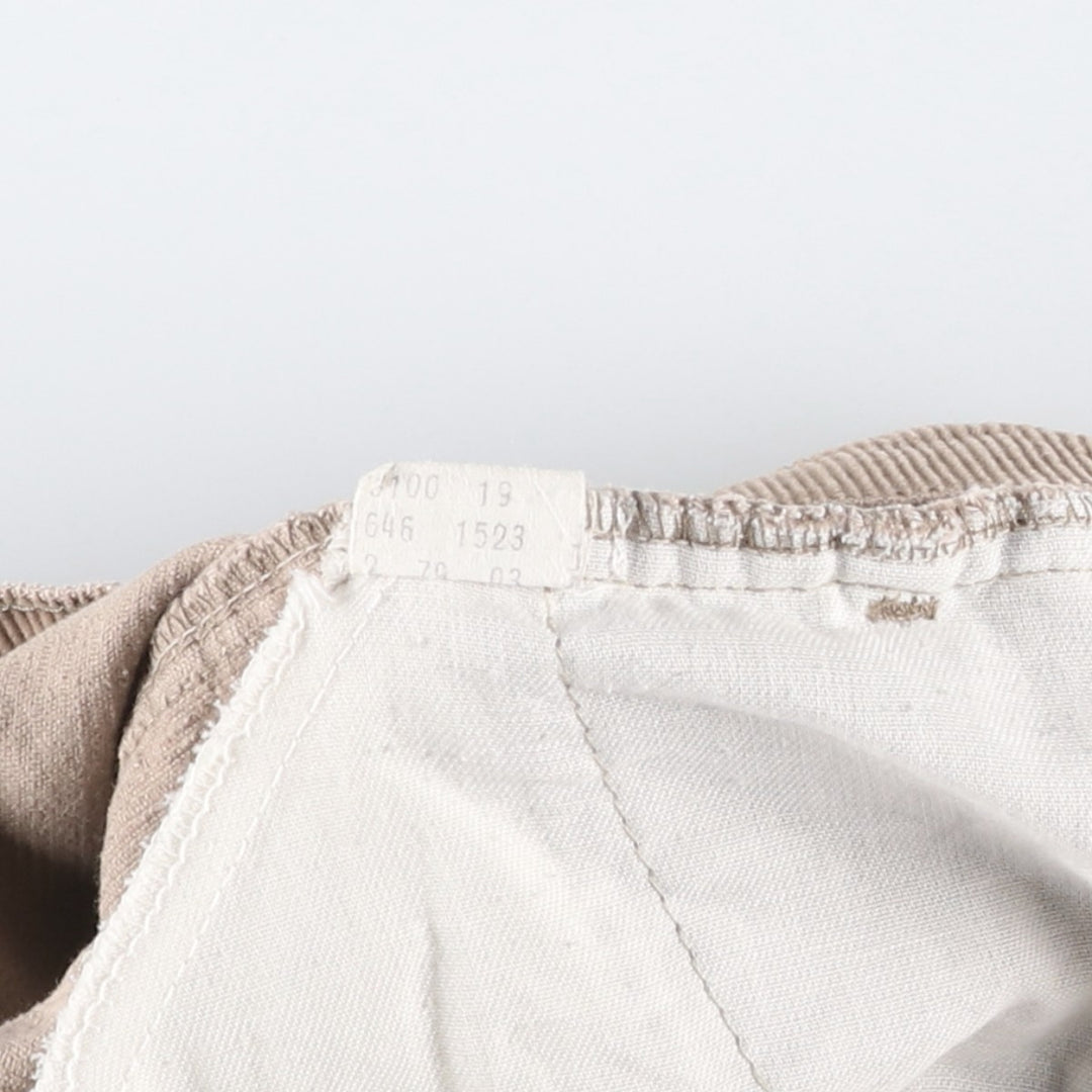 ~1990'S Levi's 646-1523 Corduroy Pants, Men's W35 (approx.), Vintage unclear Beige type Vintage Second Hand