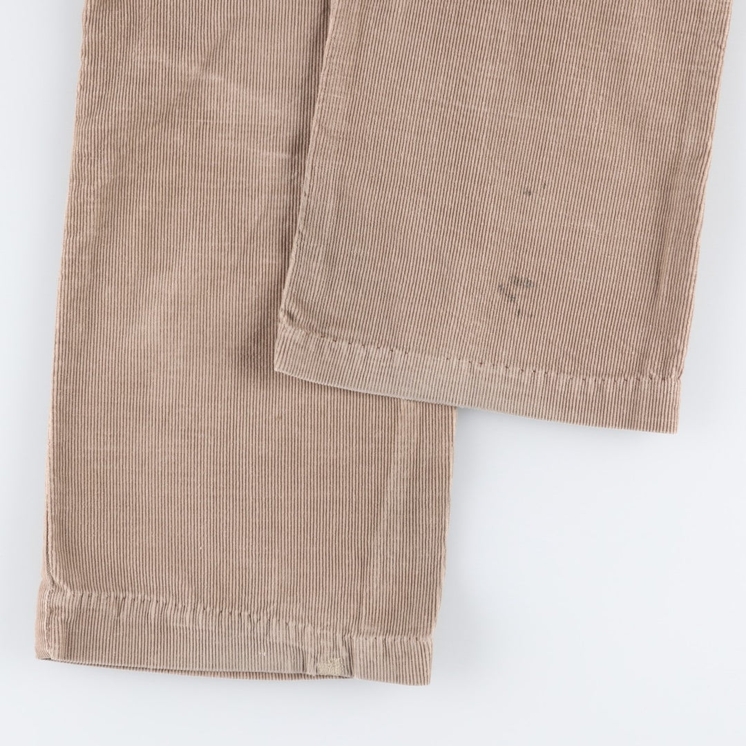 ~1990'S Levi's 646-1523 Corduroy Pants, Men's W35 (approx.), Vintage unclear Beige type Vintage Second Hand