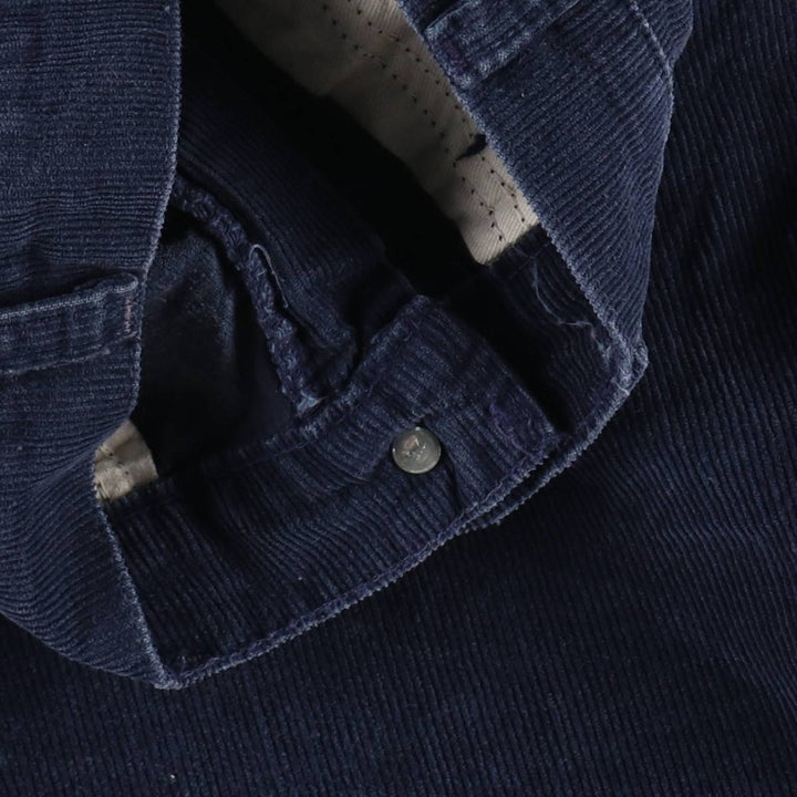 1970'S Levi's corduroy pants, made in Canada, women's size L (equivalent to W29), vintage. cotton navy blue type Vintage Second Hand