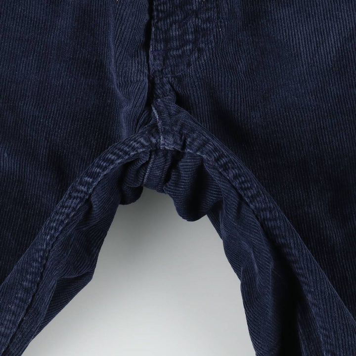 1970'S Levi's corduroy pants, made in Canada, women's size L (equivalent to W29), vintage. cotton navy blue type Vintage Second Hand