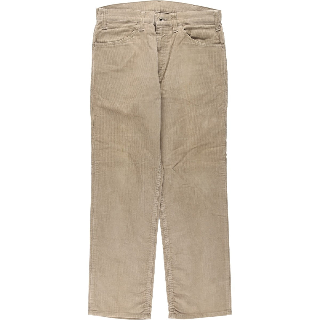 ~1990'S Levi's 519-1523 Corduroy Pants, Men's W32 (approx.), Vintage unclear Khaki type beige Vintage Second Hand