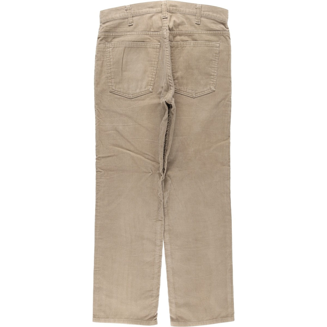 ~1990'S Levi's 519-1523 Corduroy Pants, Men's W32 (approx.), Vintage unclear Khaki type beige Vintage Second Hand
