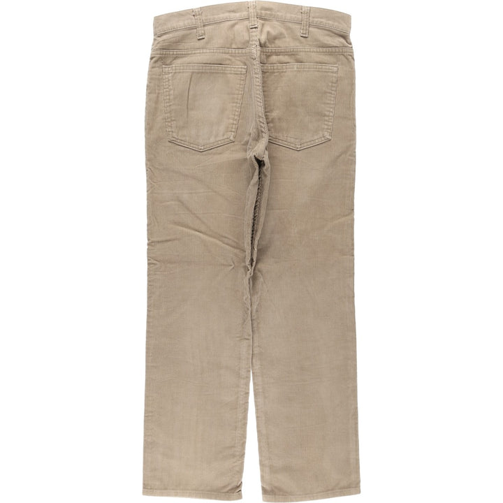 ~1990'S Levi's 519-1523 Corduroy Pants, Men's W32 (approx.), Vintage unclear Khaki type beige Vintage Second Hand