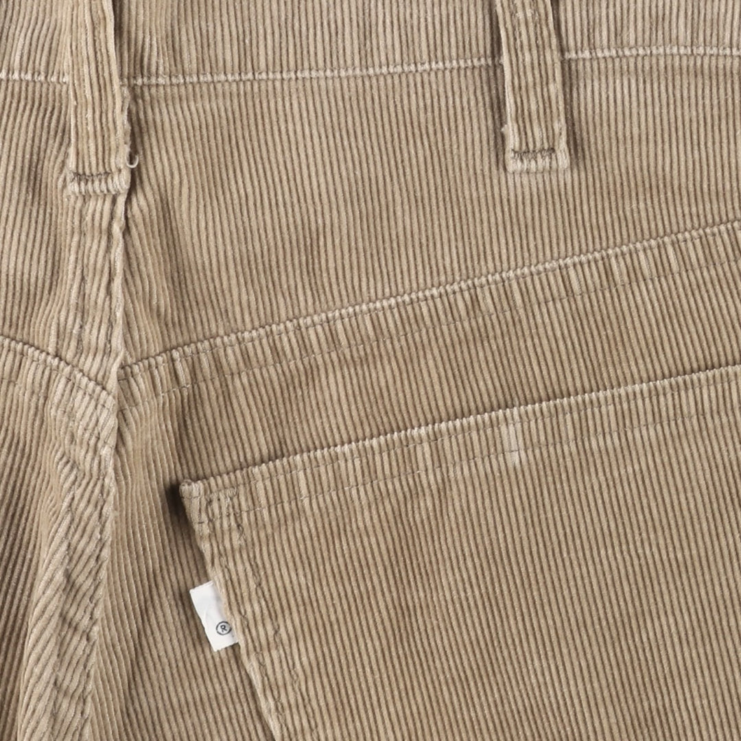 ~1990'S Levi's 519-1523 Corduroy Pants, Men's W32 (approx.), Vintage unclear Khaki type beige Vintage Second Hand