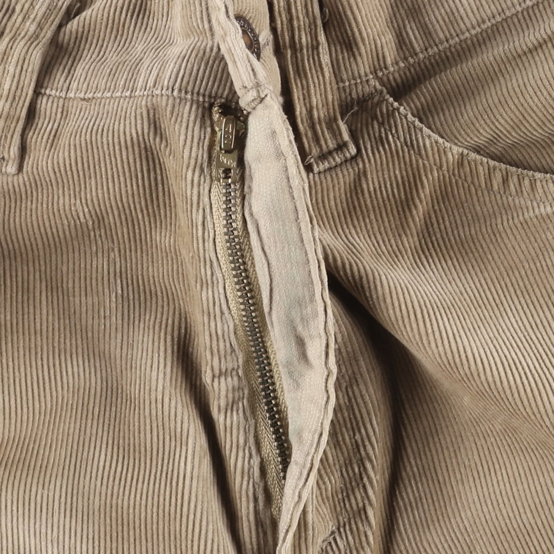 ~1990'S Levi's 519-1523 Corduroy Pants, Men's W32 (approx.), Vintage unclear Khaki type beige Vintage Second Hand