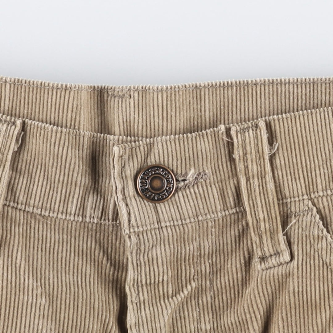 ~1990'S Levi's 519-1523 Corduroy Pants, Men's W32 (approx.), Vintage unclear Khaki type beige Vintage Second Hand