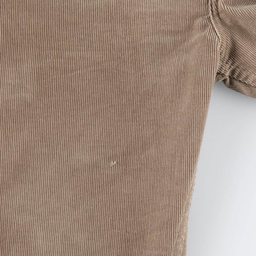1990'S Levi's 519-1523 Corduroy Pants, Made in USA, Men's Size W33 (approx.), Vintage cotton Khaki type Vintage Second Hand