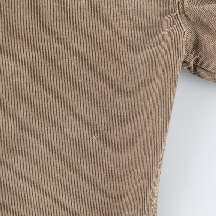 1990'S Levi's 519-1523 Corduroy Pants, Made in USA, Men's Size W33 (approx.), Vintage cotton Khaki type Vintage Second Hand