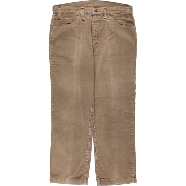 Levi's 519-1529 Corduroy Pants, Men's Size W33 (approx.) unclear Khaki type beige Vintage Second Hand