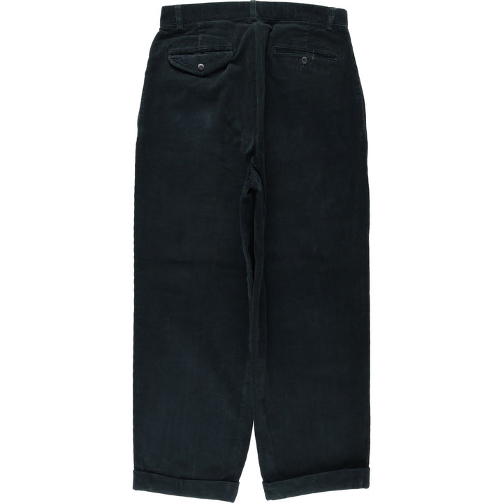 Ralph Lauren POLO by Ralph Lauren Corduroy Pants Men's W31 cotton Green type dark green Vintage Second Hand