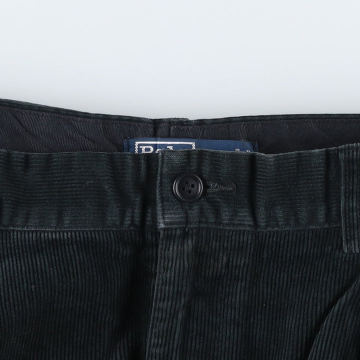Ralph Lauren POLO by Ralph Lauren Corduroy Pants Men's W31 cotton Green type dark green Vintage Second Hand