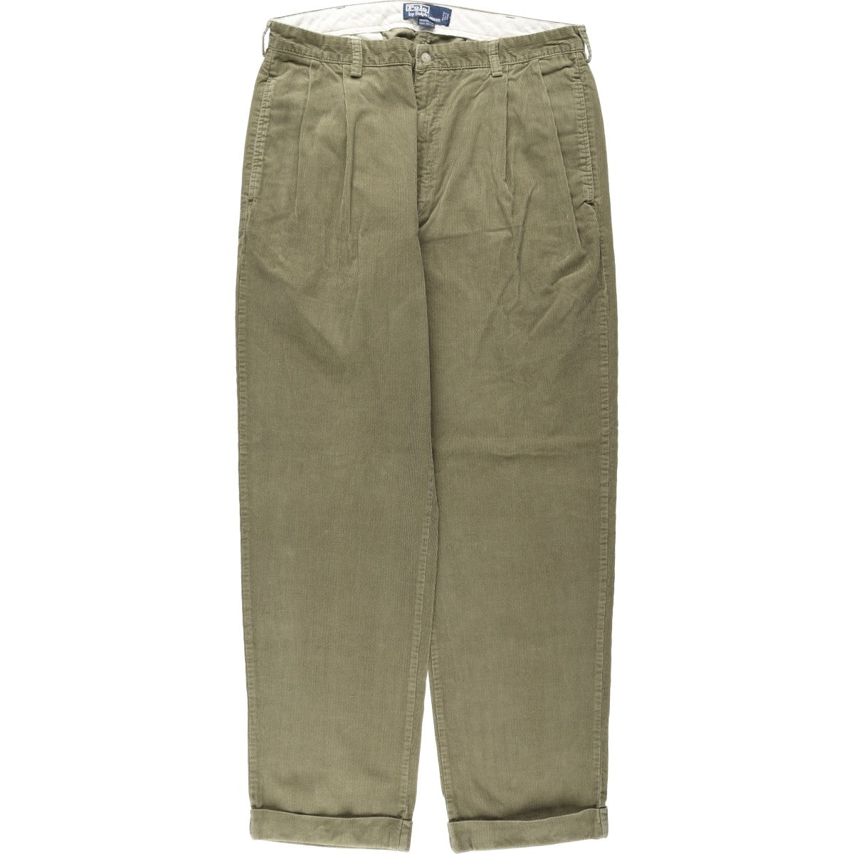 古着 ラルフローレン Ralph Lauren POLO by Ralph Lauren HAMMOND PANT ツータック コーデュロイパンツ メンズw36相当/eaa663691 ラルフローレン Ralph Lauren POLO by Ralph Lauren HAMMOND PANT