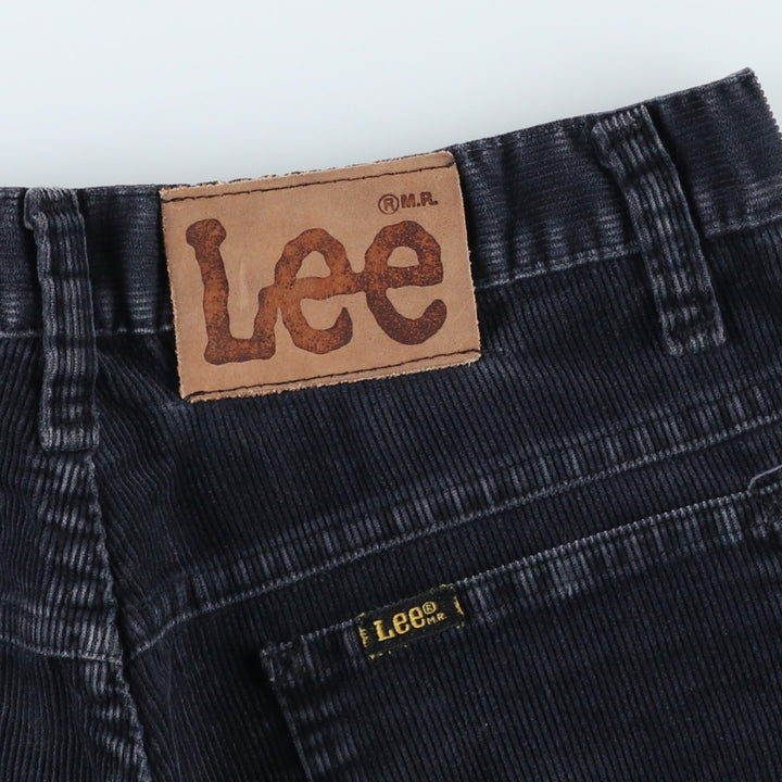 ~90'S Lee RIDERS Corduroy Pants, Made in USA, Men's W28 equivalent, Vintage cotton Charcoal Vintage Second Hand