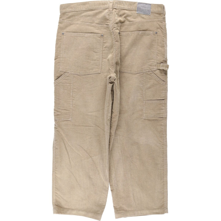 2000'S Levi's SILVER TAB CARPENTER FIT Corduroy Pants, Men's W38 (approx.) cotton Khaki type beige Vintage Second Hand