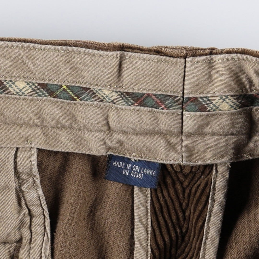 Ralph Lauren POLO by Ralph Lauren Corduroy Pants Men's W36 cotton brown type Vintage Second Hand