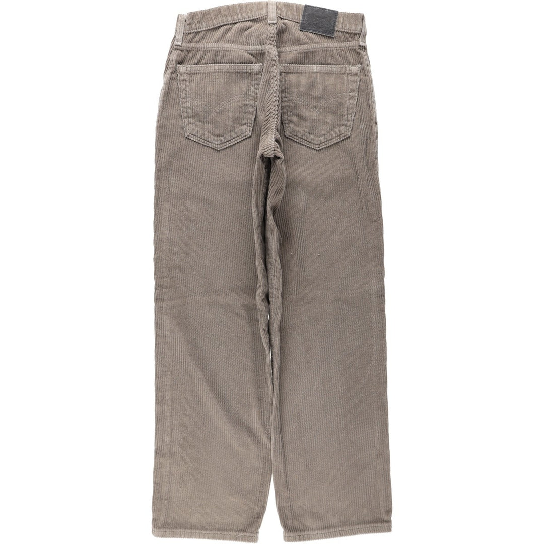 1990'S Levi's Silver Tab Baggy Corduroy Pants, Made in USA, Men's Size W31 (approx.), Vintage cotton beige type brown Vintage Second Hand