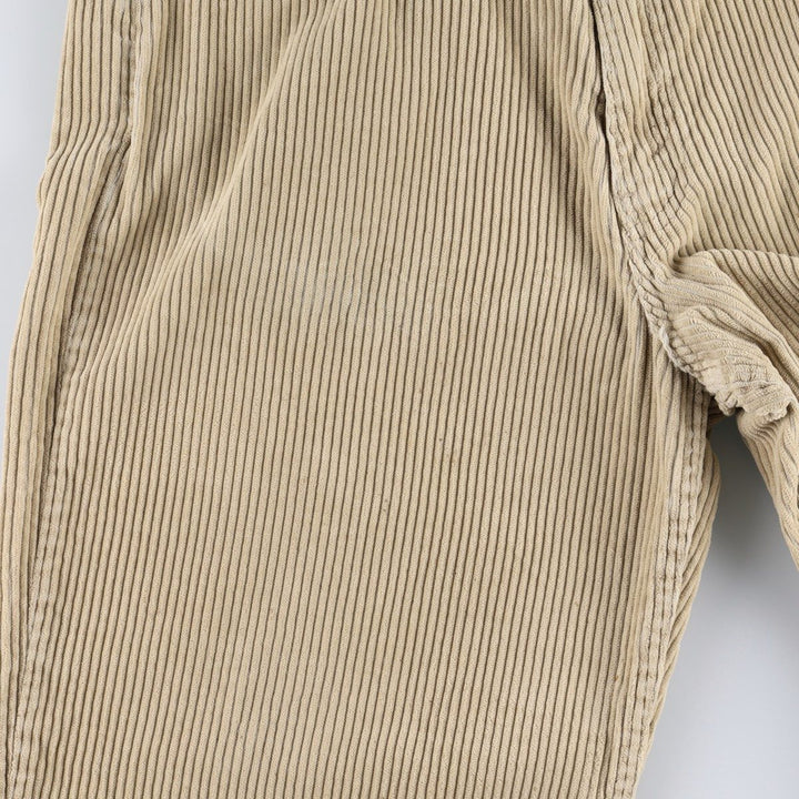 1990'S Levi's 00505-0276 Corduroy Pants, Made in USA, Men's Size W36 (approx.) cotton Beige type Vintage Second Hand