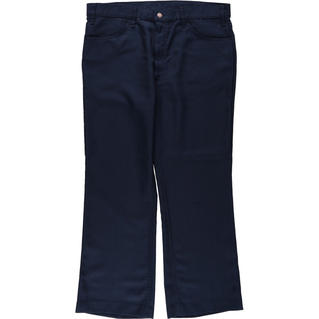 70s-80'S Levi's 10517-5117 Flare Pants, Men's W37 (approx.), Vintage unclear navy blue type Vintage Second Hand