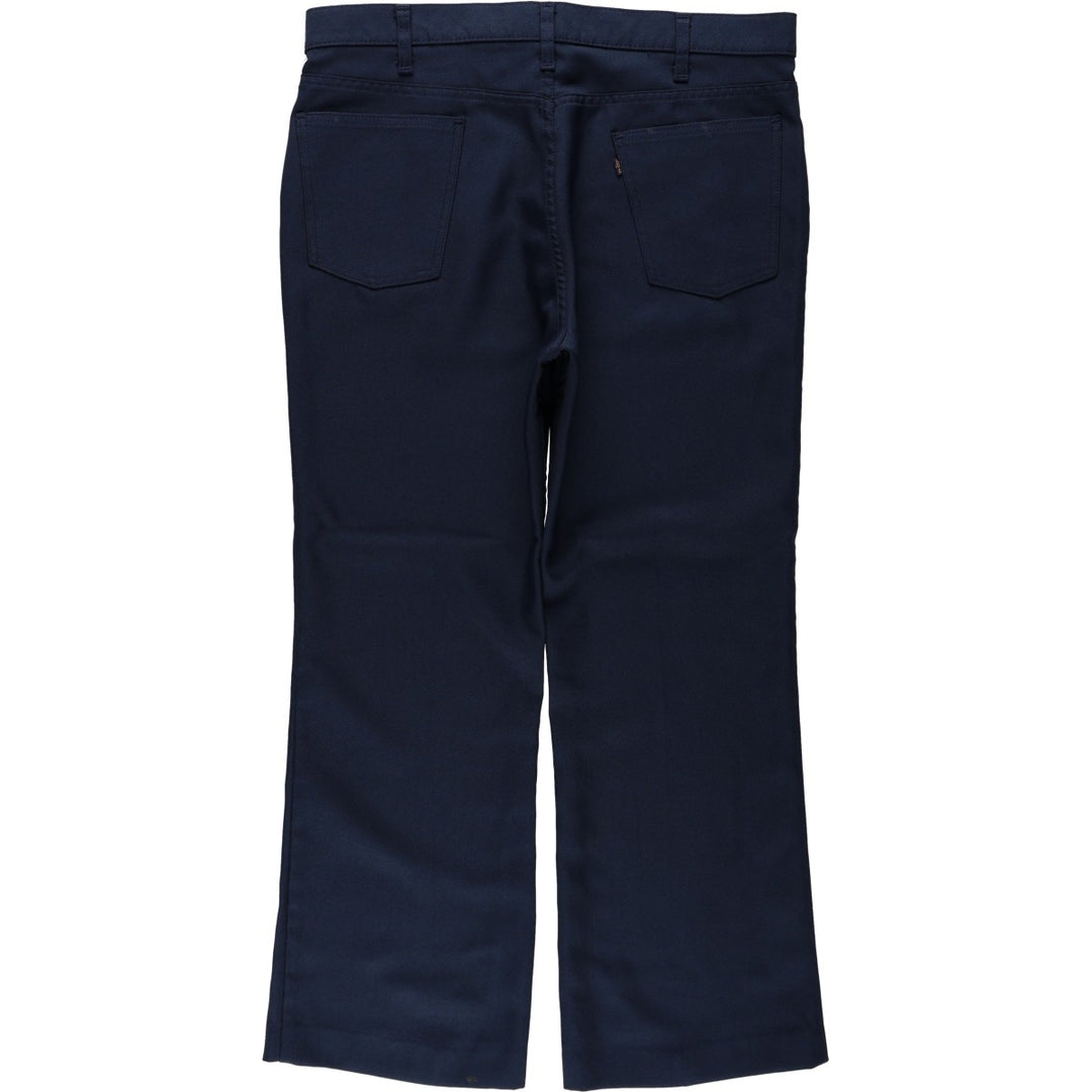 70s-80'S Levi's 10517-5117 Flare Pants, Men's W37 (approx.), Vintage unclear navy blue type Vintage Second Hand