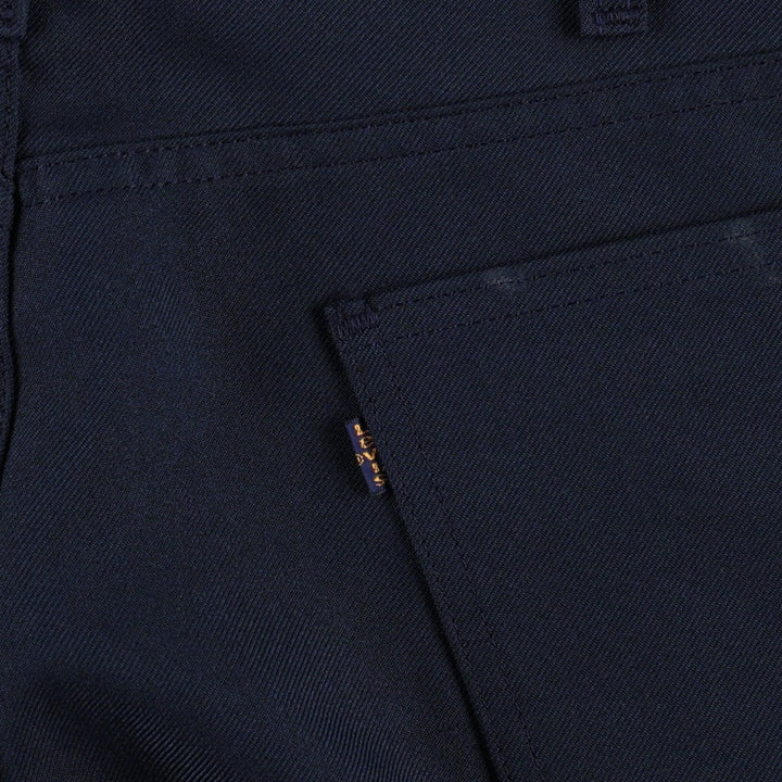 70s-80'S Levi's 10517-5117 Flare Pants, Men's W37 (approx.), Vintage unclear navy blue type Vintage Second Hand