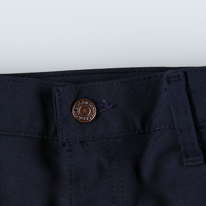 70s-80'S Levi's 10517-5117 Flare Pants, Men's W37 (approx.), Vintage unclear navy blue type Vintage Second Hand