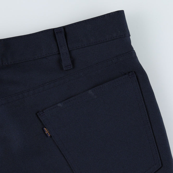 70s-80'S Levi's 10517-5117 Flare Pants, Men's W37 (approx.), Vintage unclear navy blue type Vintage Second Hand