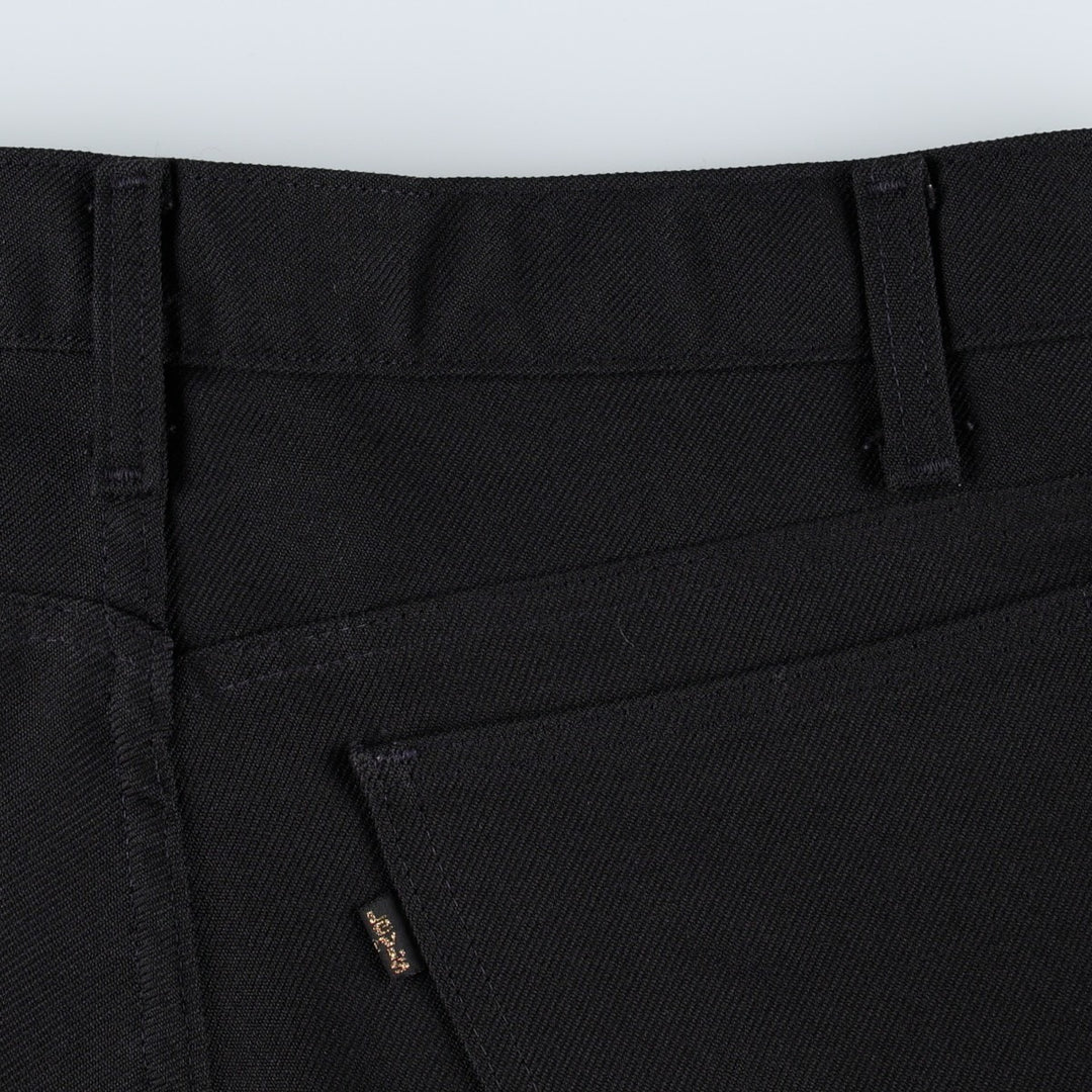 ~90'S Levi's slacks pants, men's size W34 equivalent, vintage. unclear black type Vintage Second Hand