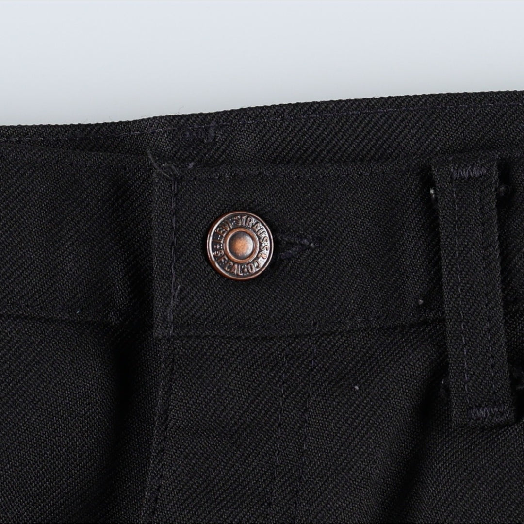 ~90'S Levi's slacks pants, men's size W34 equivalent, vintage. unclear black type Vintage Second Hand
