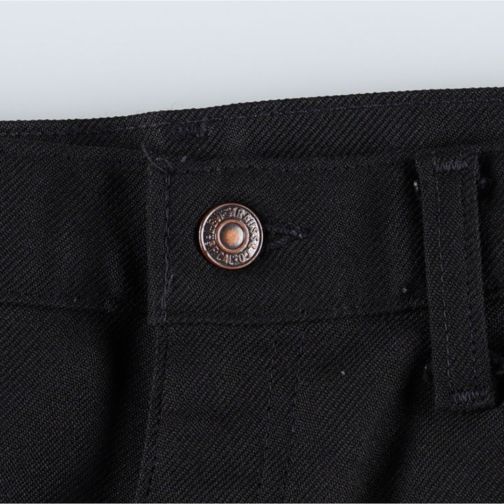 ~90'S Levi's slacks pants, men's size W34 equivalent, vintage. unclear black type Vintage Second Hand