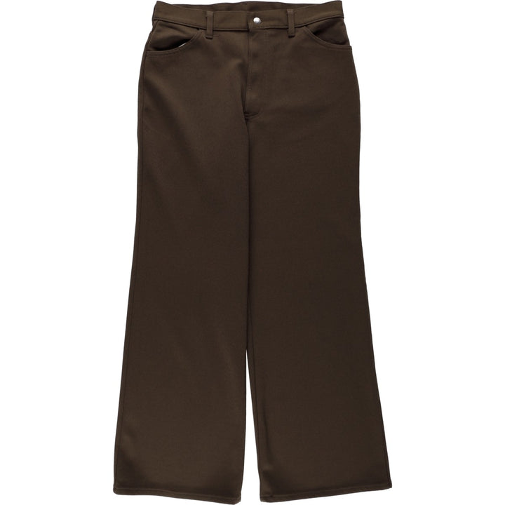 1970'S Levi's FOR ME slacks pants, men's size W32 (approx.), vintage. unclear brown type Vintage Second Hand