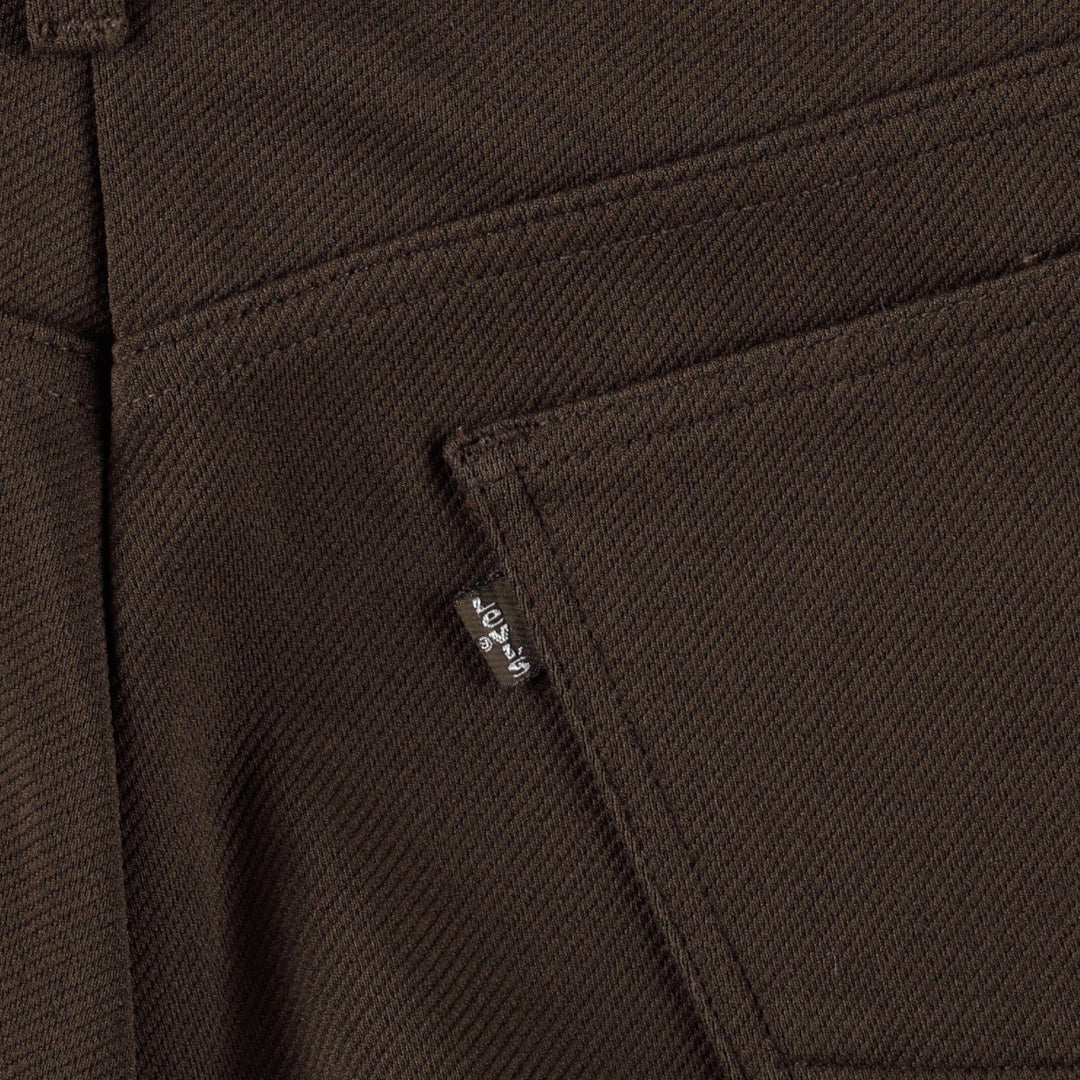 1970'S Levi's FOR ME slacks pants, men's size W32 (approx.), vintage. unclear brown type Vintage Second Hand