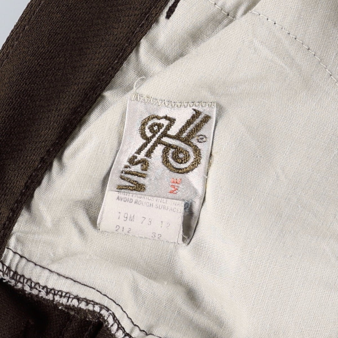 1970'S Levi's FOR ME slacks pants, men's size W32 (approx.), vintage. unclear brown type Vintage Second Hand