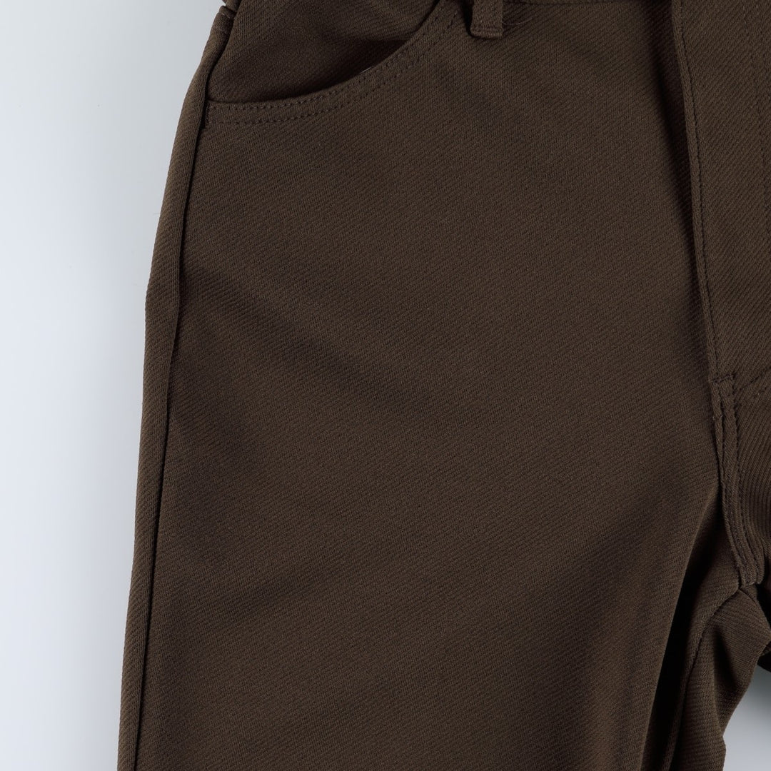 1970'S Levi's FOR ME slacks pants, men's size W32 (approx.), vintage. unclear brown type Vintage Second Hand