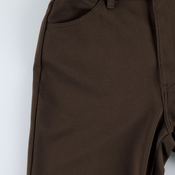 1970'S Levi's FOR ME slacks pants, men's size W32 (approx.), vintage. unclear brown type Vintage Second Hand